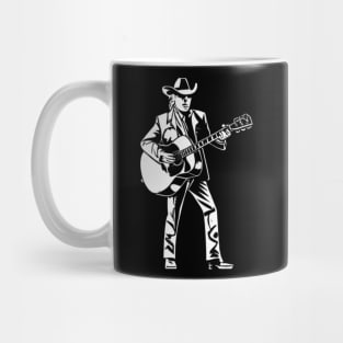 Dwight Yoakam Playing Guitar Mug